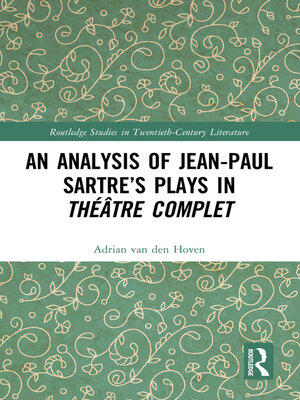 cover image of An Analysis of Jean-Paul Sartre's Plays in Théâtre complet